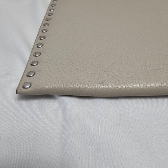 Michael Kors Gray Zipper Pouch Envelope Wallet - Picture 9 of 13